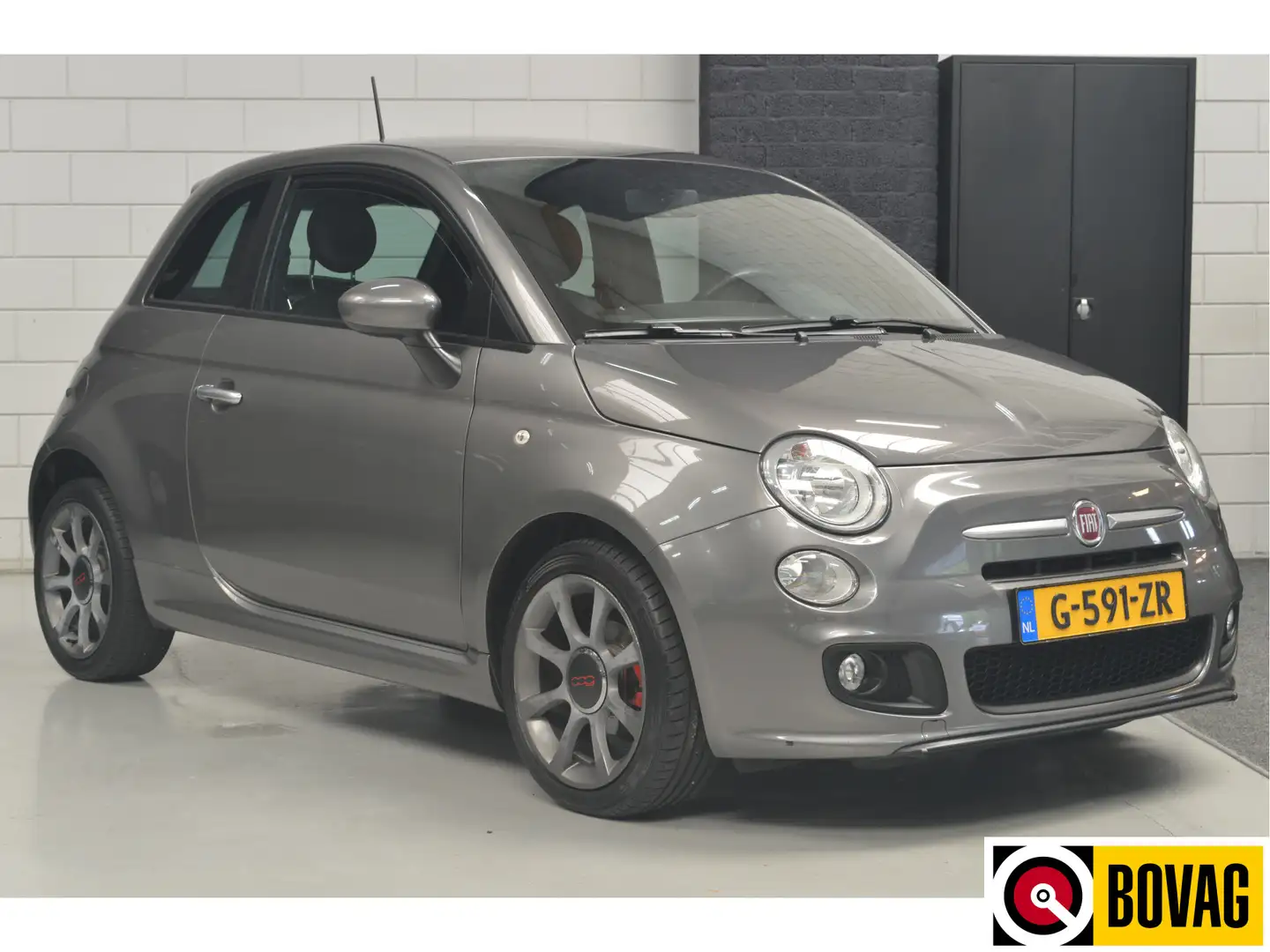 Fiat 500 1.2 500S // AIRCO // BLEU&ME // Grijs - 1