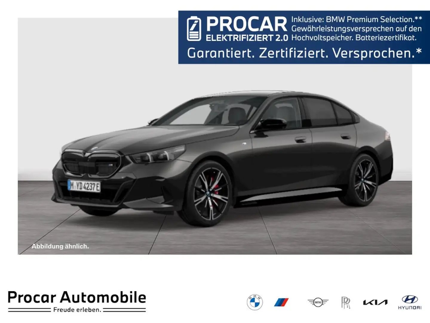 BMW i5 M60 xDrive M Sport Pro Pano DA Prof PA+ HK Grau - 1