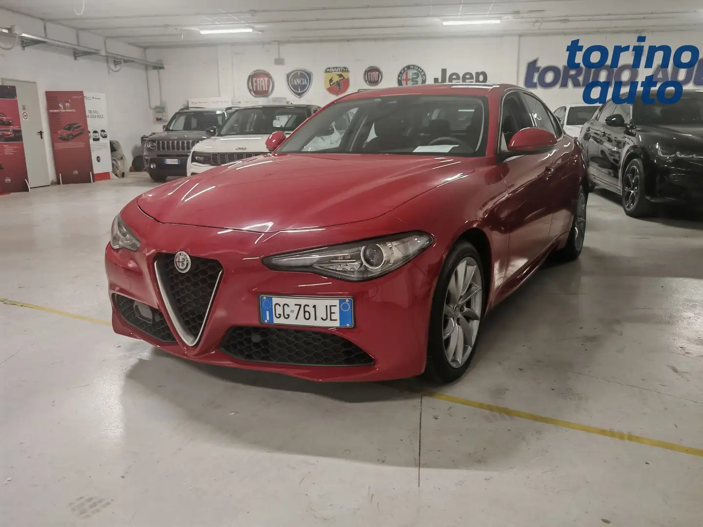 Alfa Romeo Giulia Giulia 2.2 Turbodiesel 160 CV AT8 Sprint Rot - 2