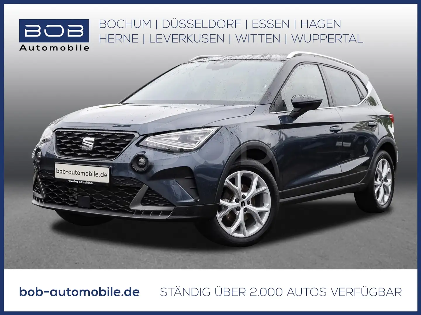 SEAT Arona 1.0 TSI FR ACC LED CARPLAY ALU PDC GRA MFL Grau - 1