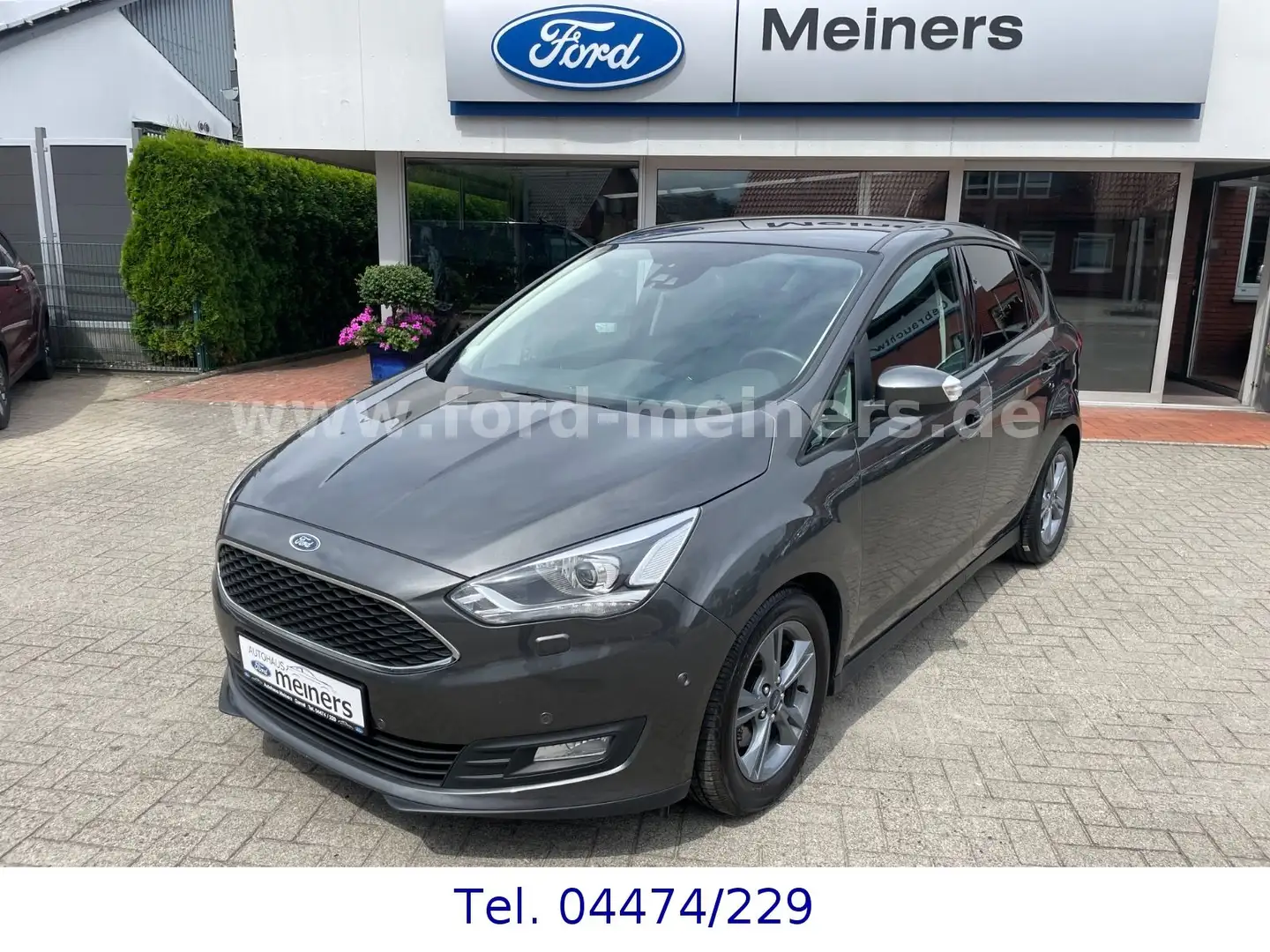 Ford C-Max 1.5 EB *Automatik* *Insp. neu + TÜV neu++* Grau - 1