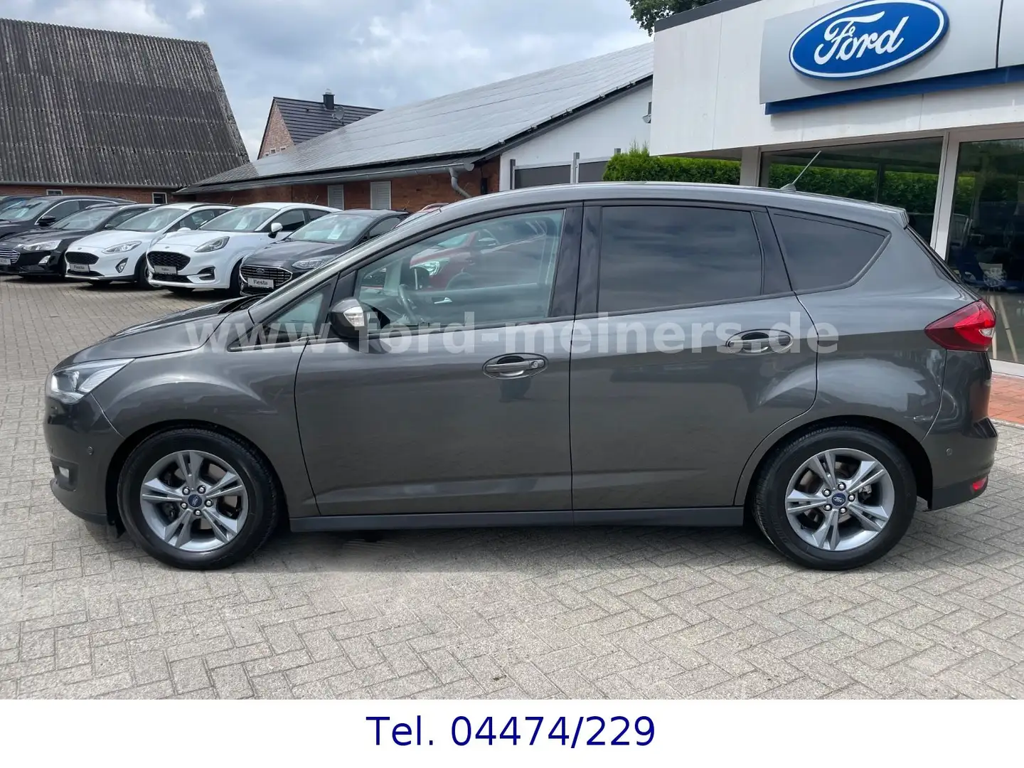 Ford C-Max 1.5 EB *Automatik* *Insp. neu + TÜV neu++* Grau - 2