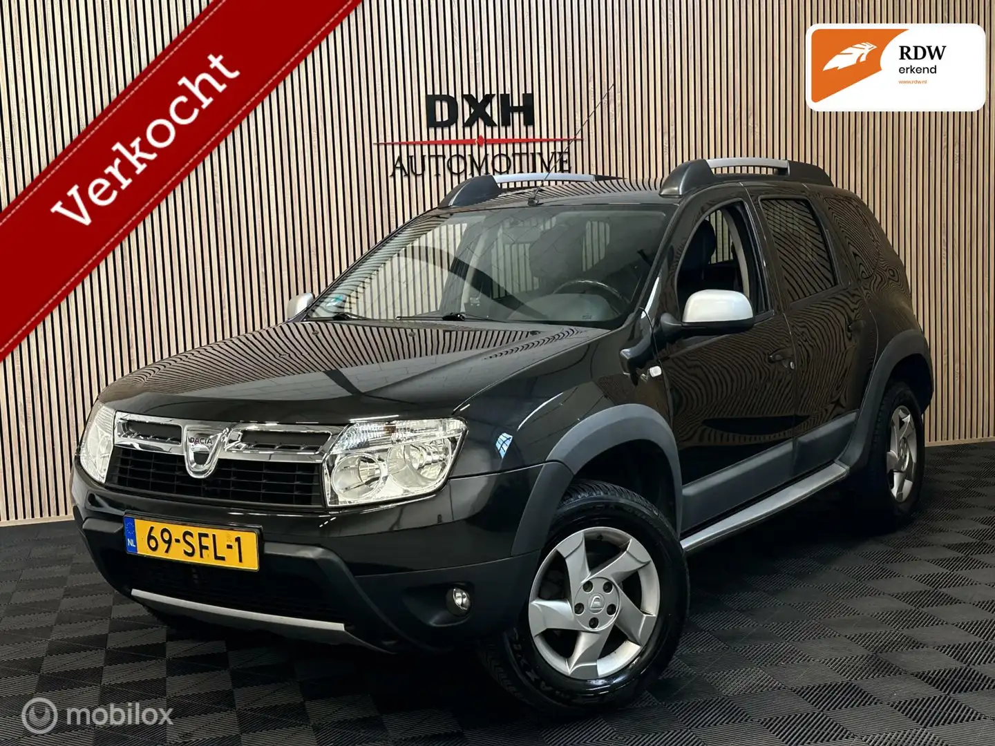 Dacia Duster 1.6 Aniversare NAP LEDER TREKHK PDC DEALER-OH! Black - 1