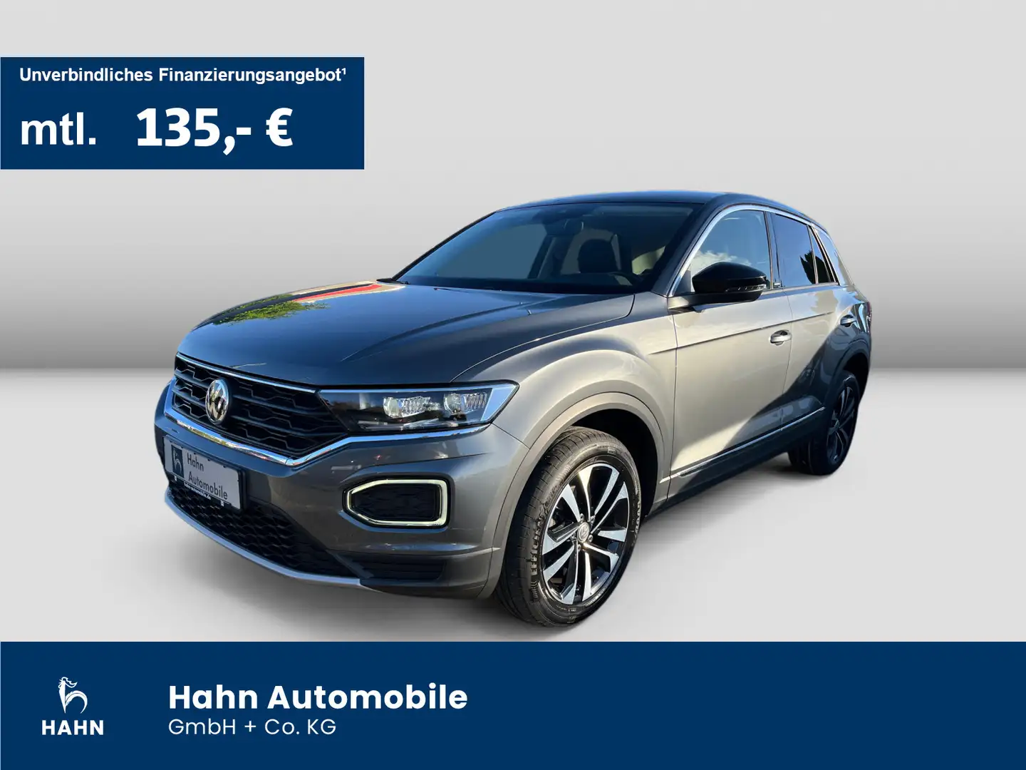Volkswagen T-Roc 1.5TSI DSG United AHK Navi LED Sitzhzg Grau - 1