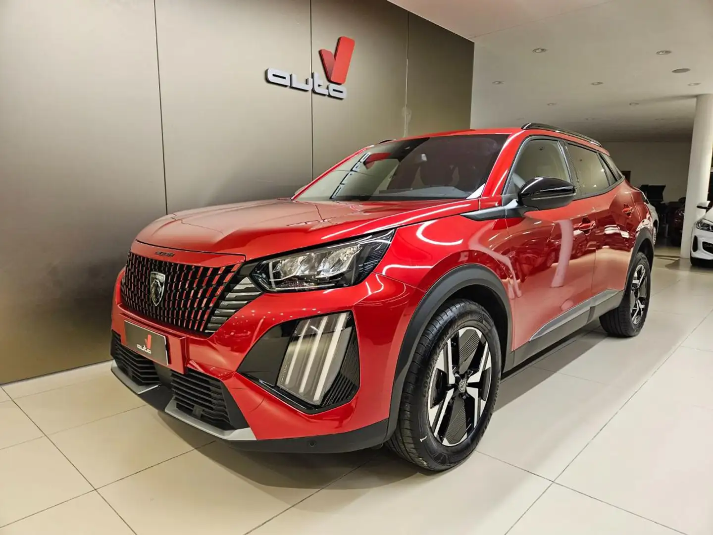 Peugeot 2008 PureTech 100 S&S Allure Rosso - 2