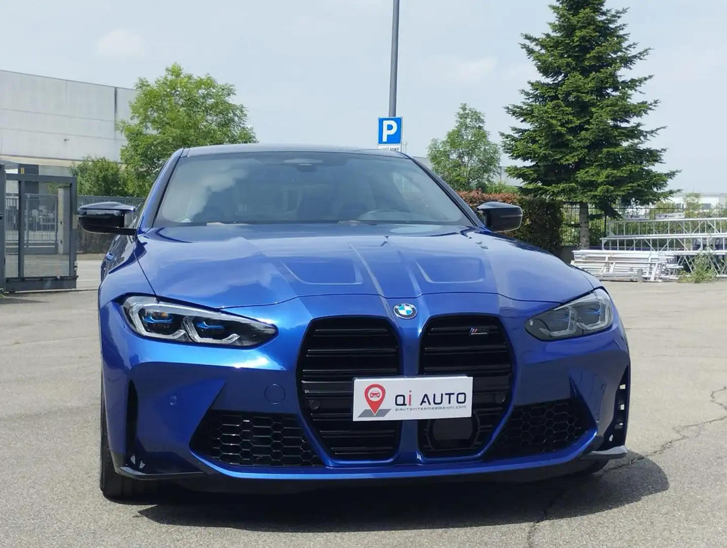 BMW M4 Competition M xDrive Bleu - 2
