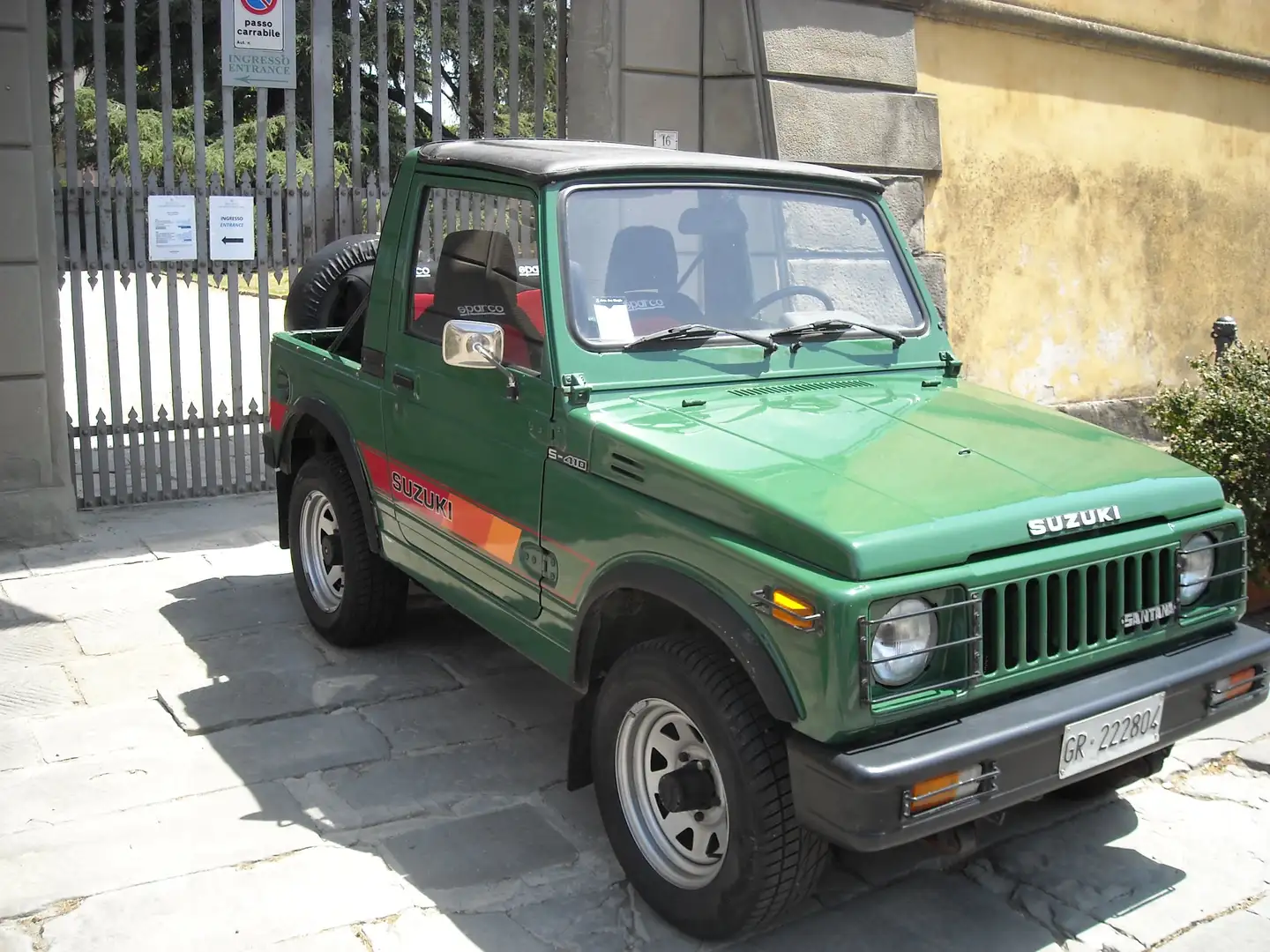 Suzuki SJ 410 cabrio Verde - 2