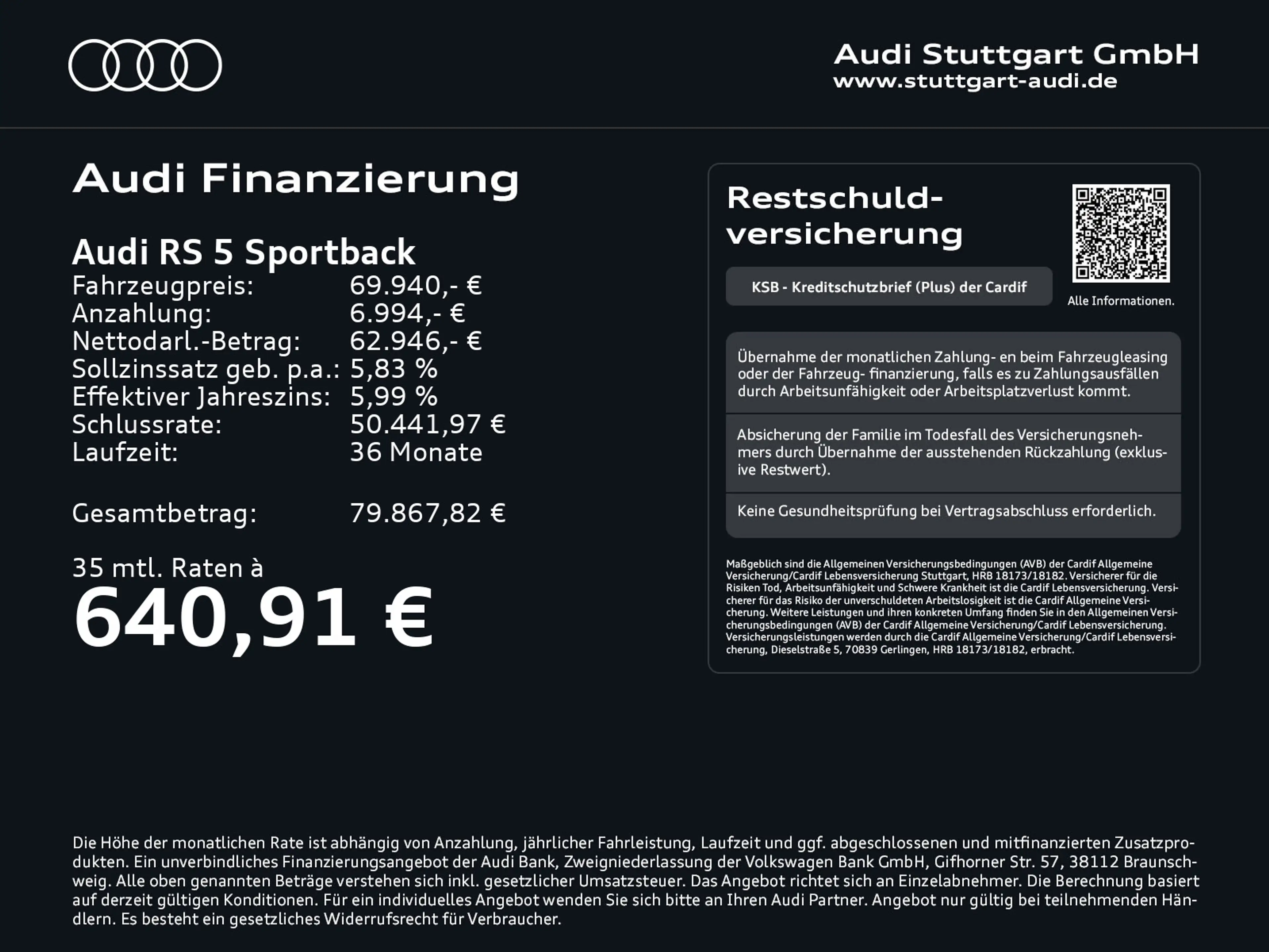 Audi RS5 TFSI quattro HeadUp Pano B&O 360° — photo 2