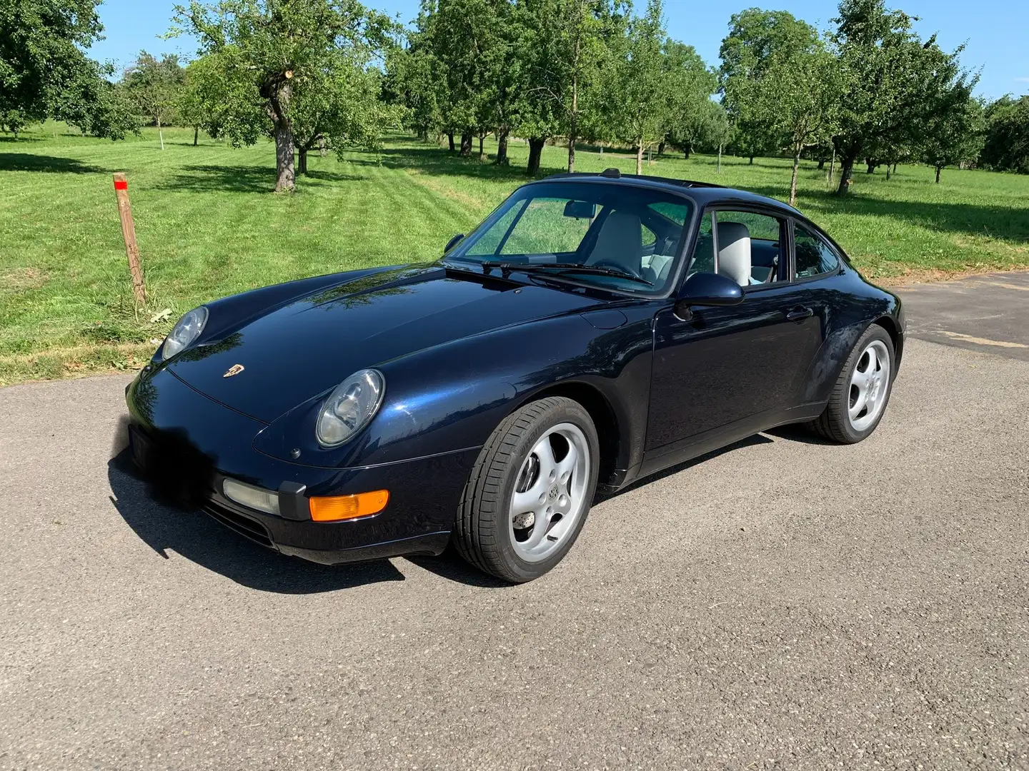 Porsche 993 911 Carrera Blau - 2