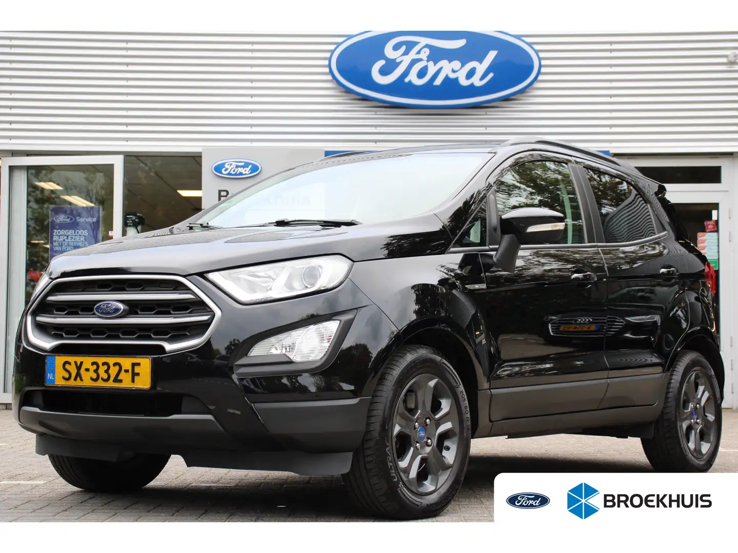Ford EcoSport 1.0EB ULTIMATE | ORIGINEEL NL! | APPLE CARPLAY / A Noir - 1