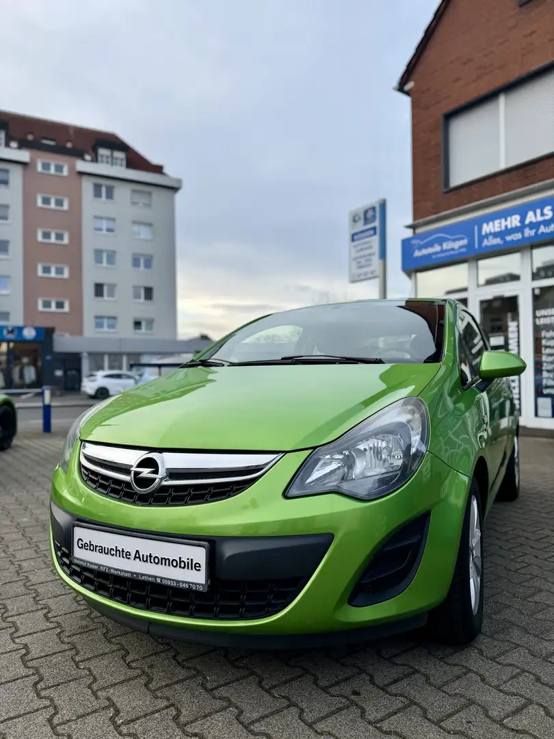Opel Corsa Energy *Klima*Allwetter*Alufelgen Grün - 1