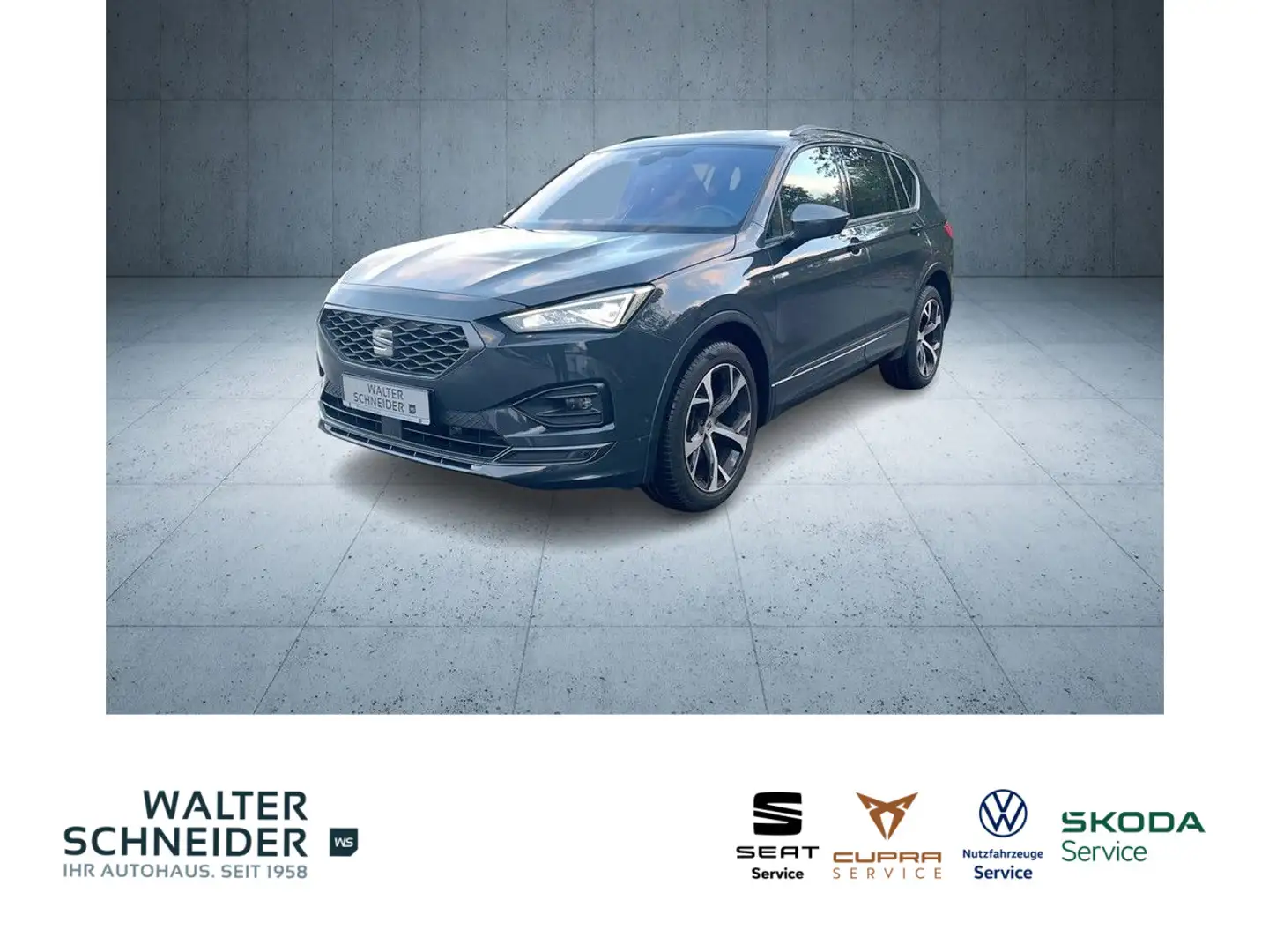 SEAT Tarraco 2.0 TDI DSG FR Navi LED AHK Gris - 1
