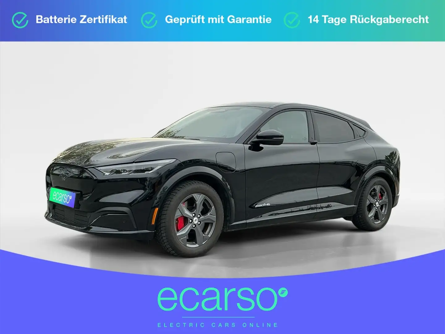 Ford Mustang Mach-E Basis AWD Schwarz - 1