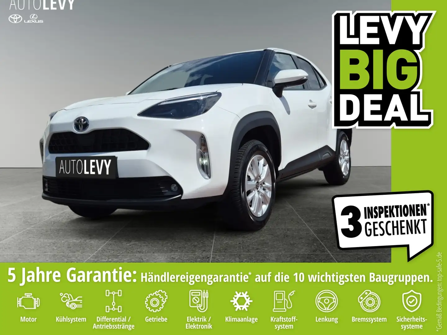 Toyota Yaris Cross Hybrid Comfort CarPlay*Abstandstemp. Weiß - 1