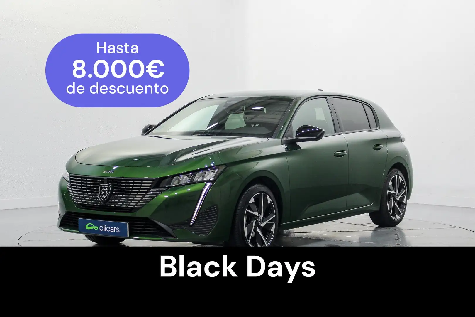 Peugeot 308 1.2 PureTech S&S Allure 130 Vert - 1