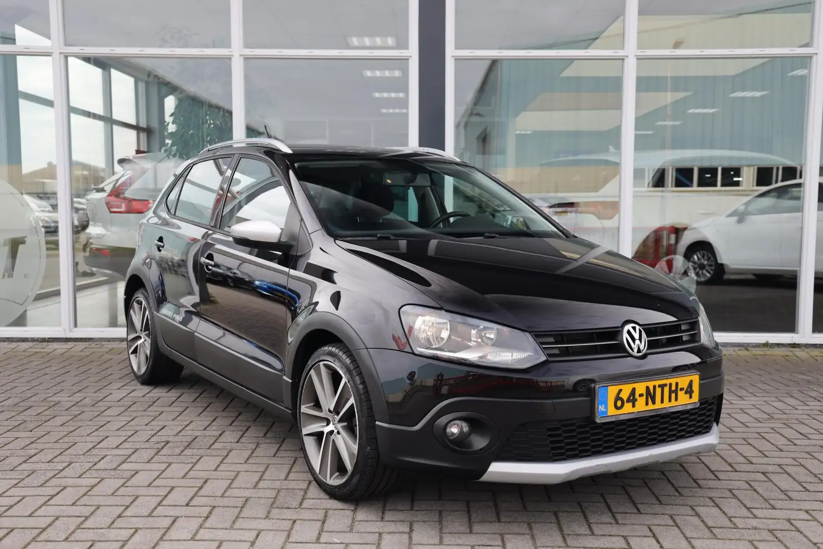 Volkswagen Polo Cross 1.2 TSI Cross|Automaat|Cruise control|Airco|Elektr Negro - 2