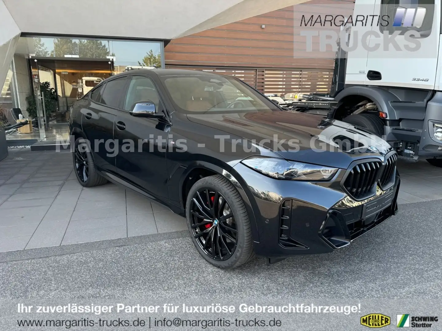 BMW X6 xDrive40d/MPaket/22"/H&K/Carbon/LED/Pano/HUD Schwarz - 1