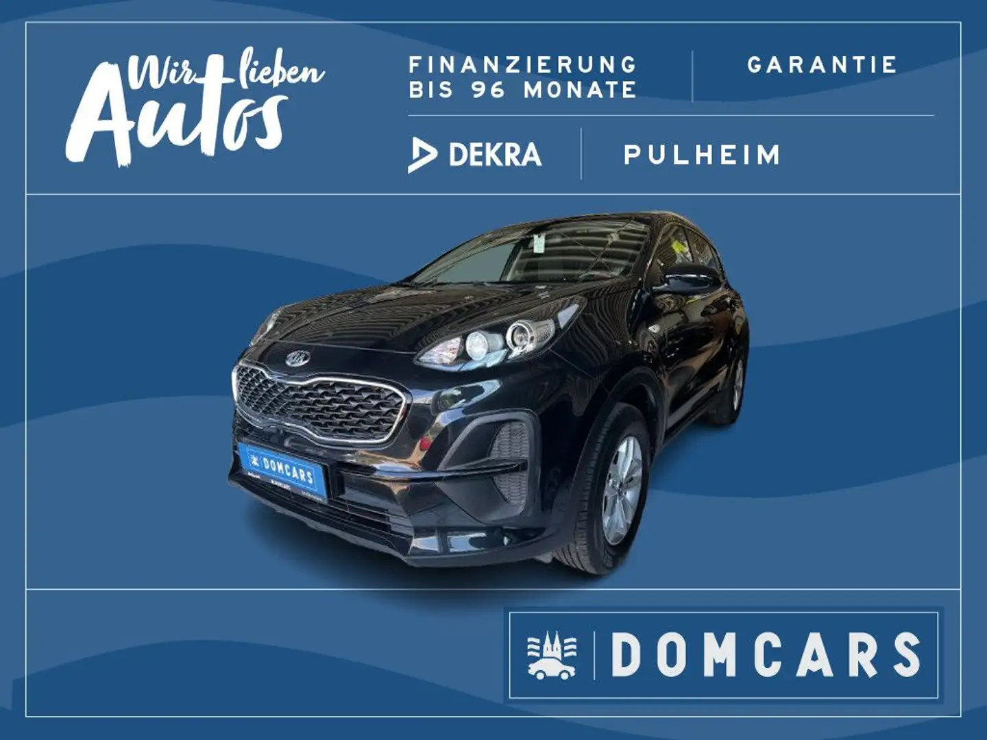 Kia Sportage Edition 7 2WD//GARANTIE+AHK+WINTERPAKET Noir - 1
