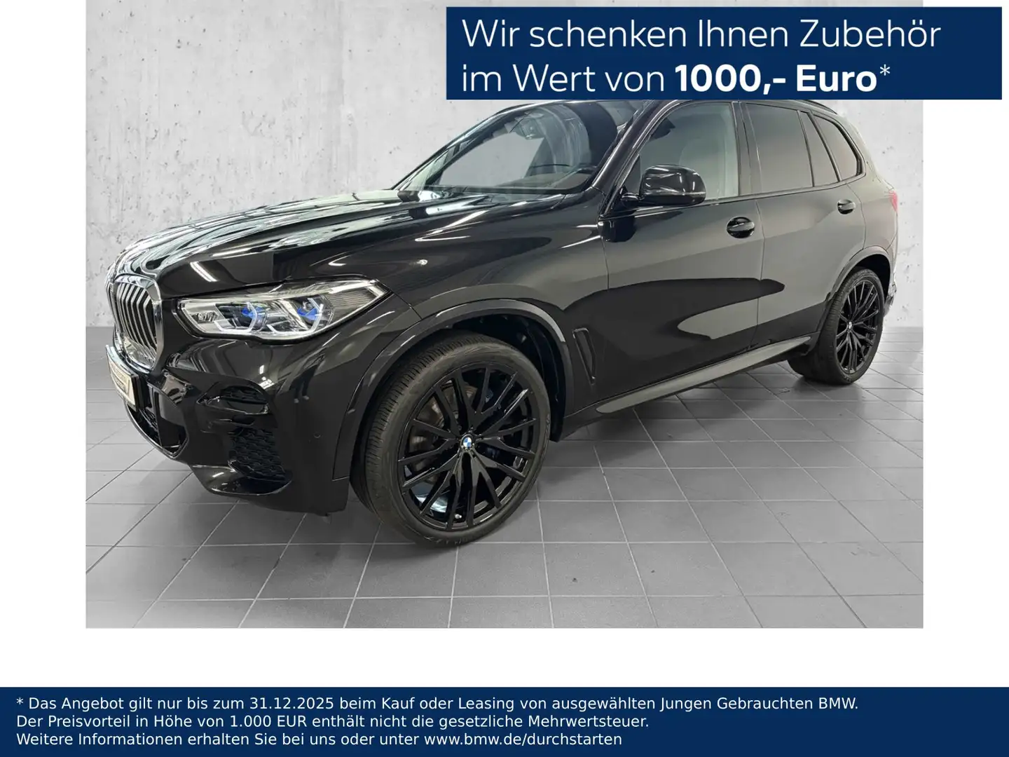 BMW X5 xDrive30d M Sport HUD PANO ACC AHK 360°KAM Schwarz - 1