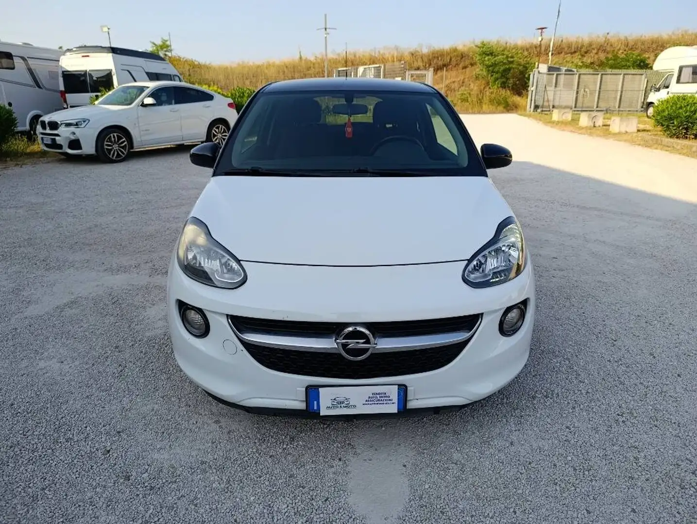 Opel Adam 1.4 Glam Gpl-tech 87cv Blanc - 2