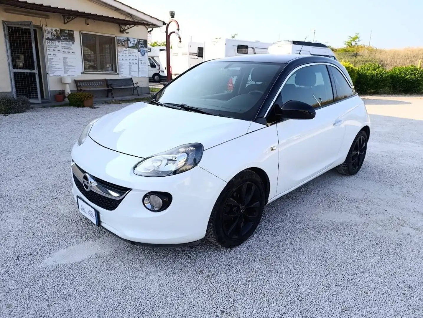 Opel Adam 1.4 Glam Gpl-tech 87cv Blanc - 1