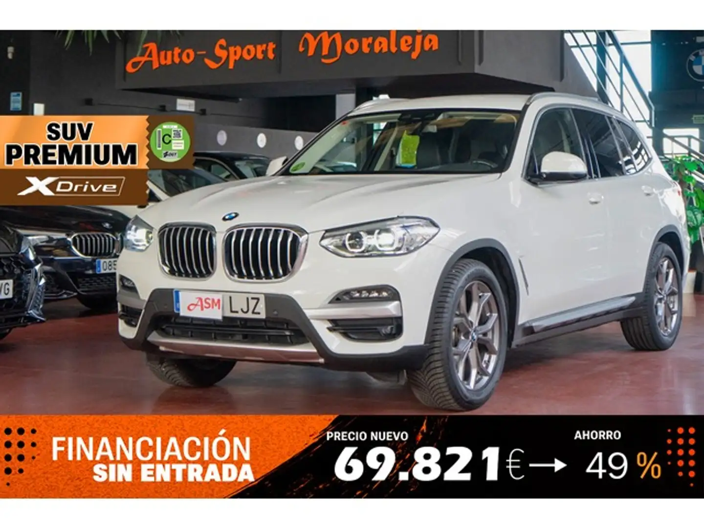 BMW X3 xDrive 20dA Blanco - 1