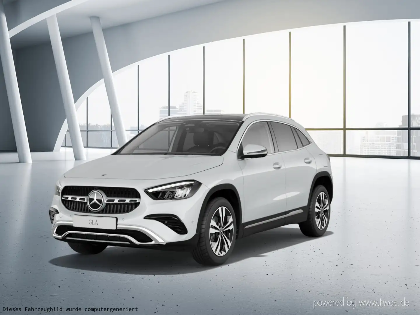 Mercedes-Benz GLA 200 GLA 200 Prog Adv Plus Pano 360 Cam LED Totw Spur Weiß - 2