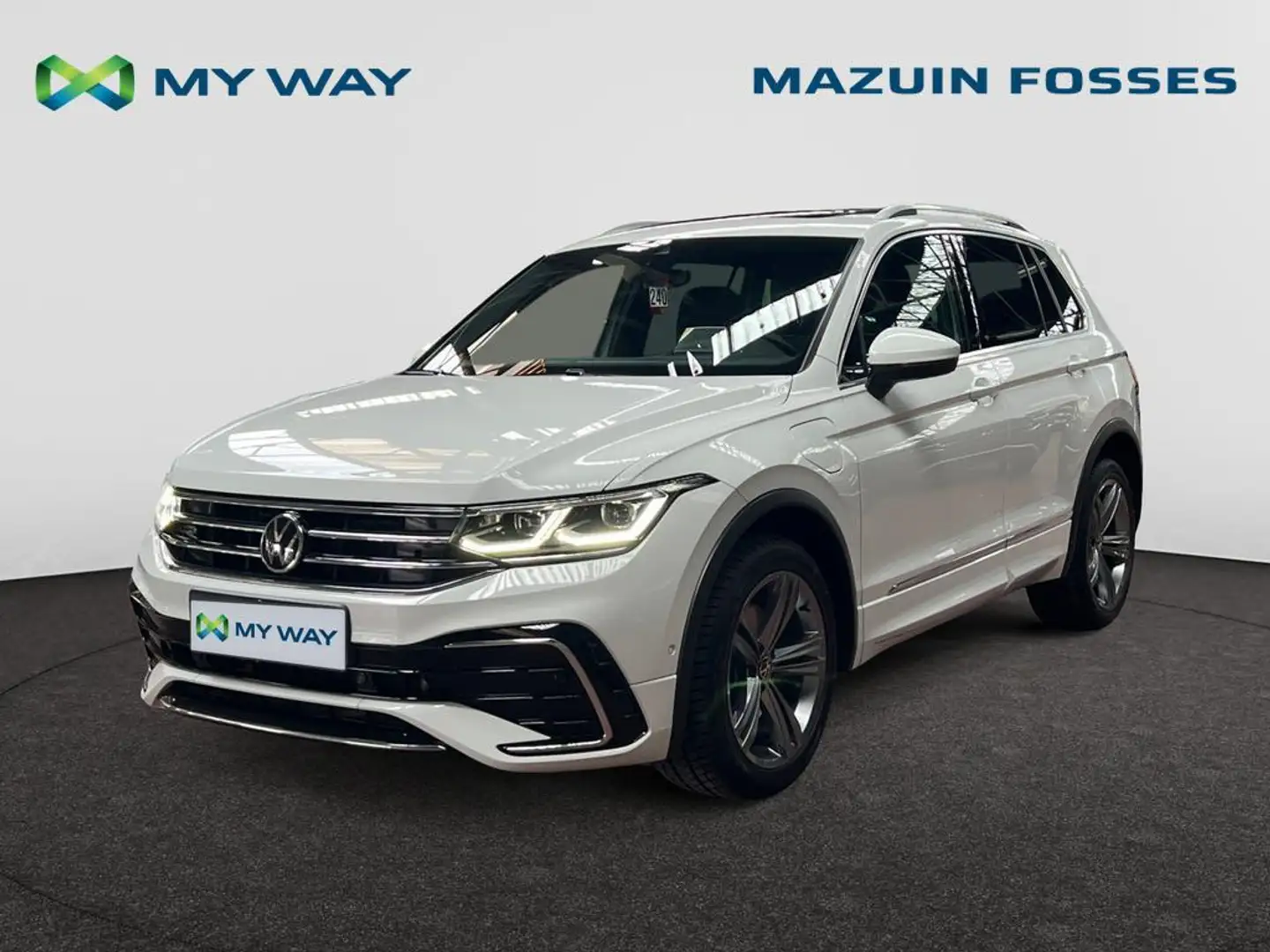 Volkswagen Tiguan Platinum 1.4 TSI eHybrid 180 kW (245 ch) 6 vitesse Wit - 1