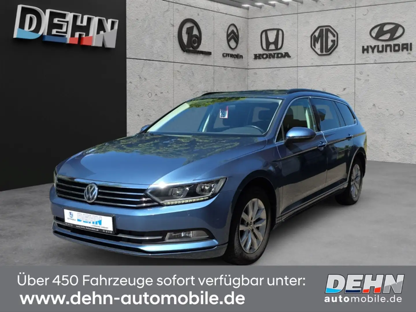 Volkswagen Passat Variant 1.4 TSI Comfortline LED Navi Ergo Kame Blauw - 2