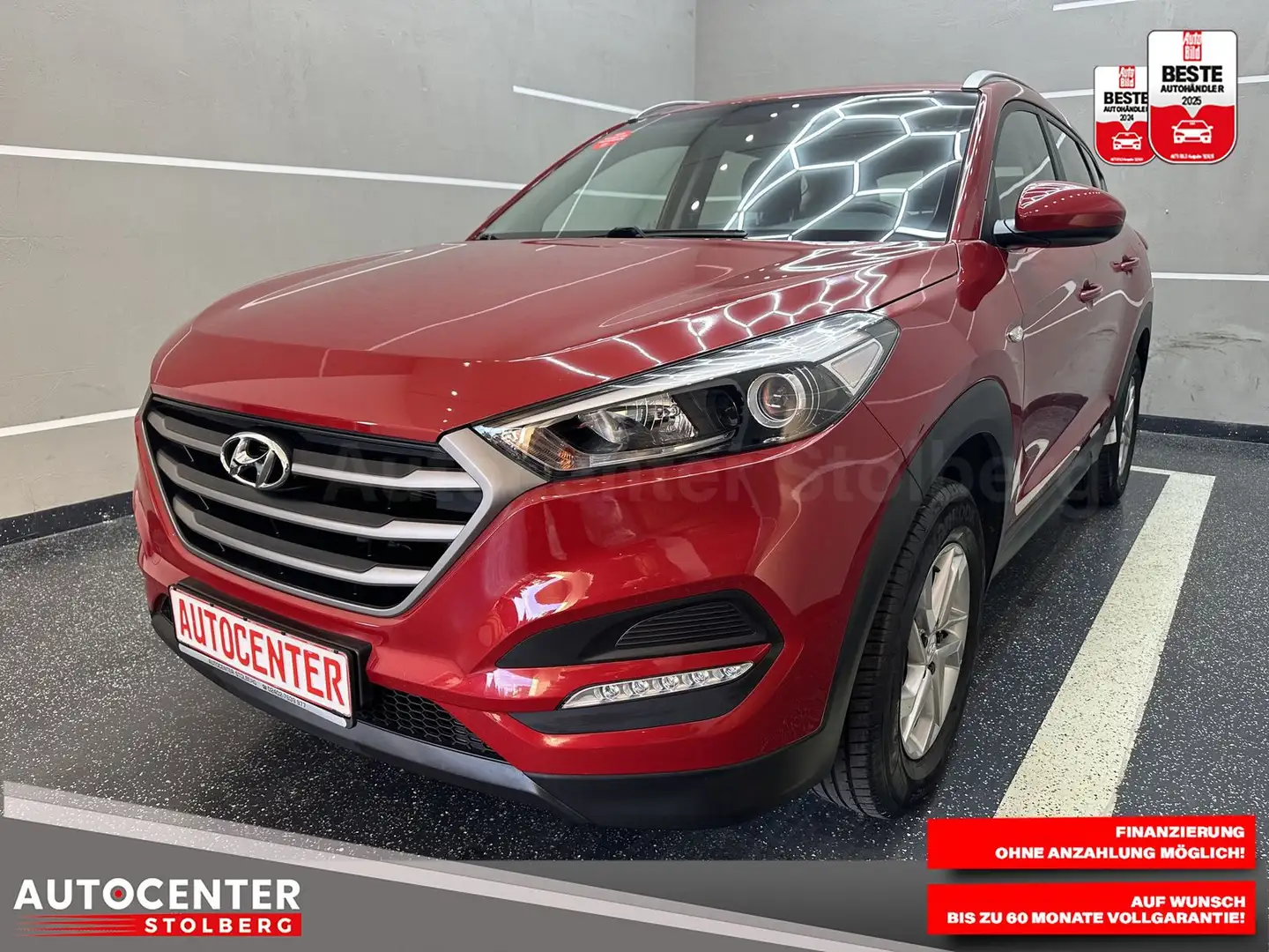 Hyundai TUCSON blue Classic 2WD "1 HAND-NAVI-CAM-SITZH" Rouge - 1