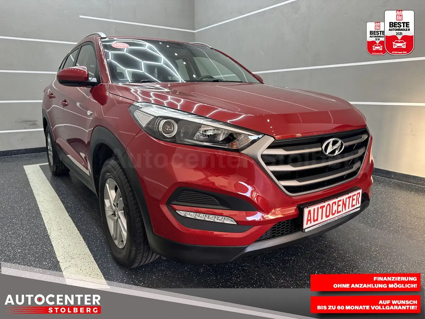 Hyundai TUCSON blue Classic 2WD "1 HAND-NAVI-CAM-SITZH" Rouge - 2