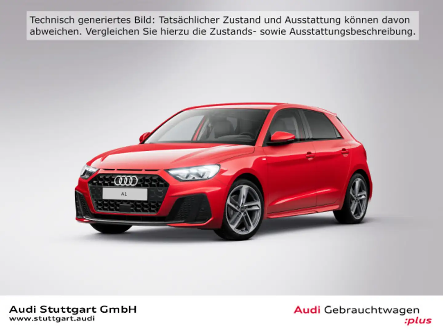 Audi A1 S line 30 TFSI 6 Gang Rot - 1