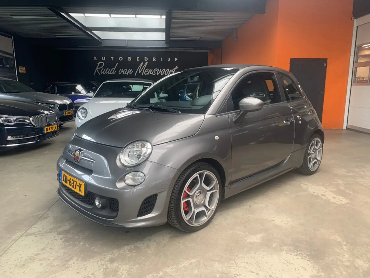 Fiat 500C 500C 1.4 T-JET ABARTH  595  / Leder / Perfect!!! Grey - 1