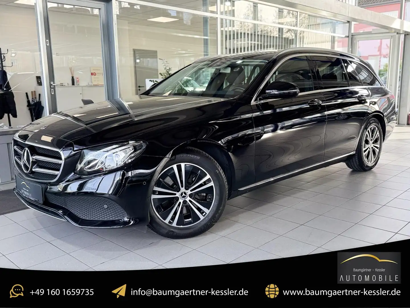 Mercedes-Benz E 220 E220d T 4Matic 9G-Tronic AVANTG. WIDE KAM LED Schwarz - 1