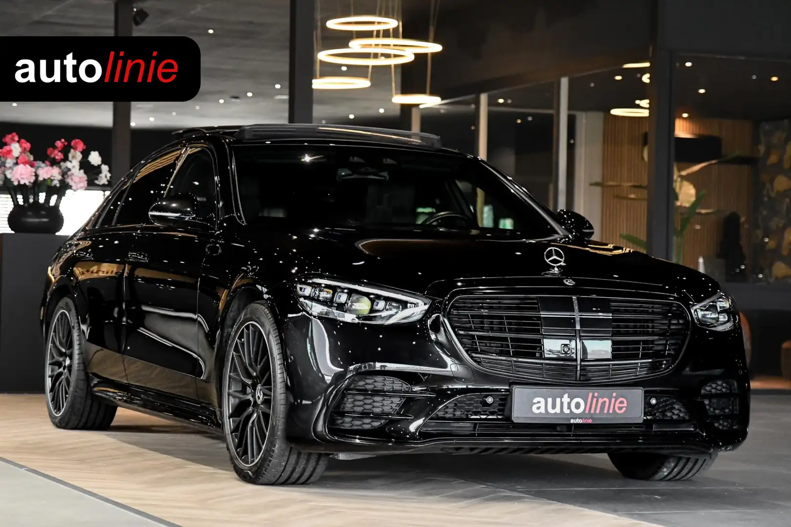 Mercedes-Benz S 450 e AMG Line. Massage, 4W sturing, Nappaleder, Koeli Noir - 1
