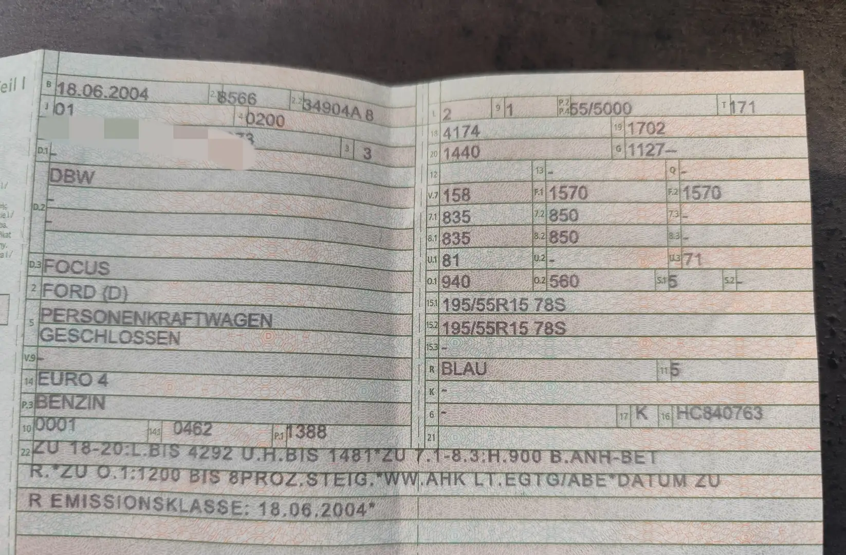 Ford Focus Focus Blau - 2