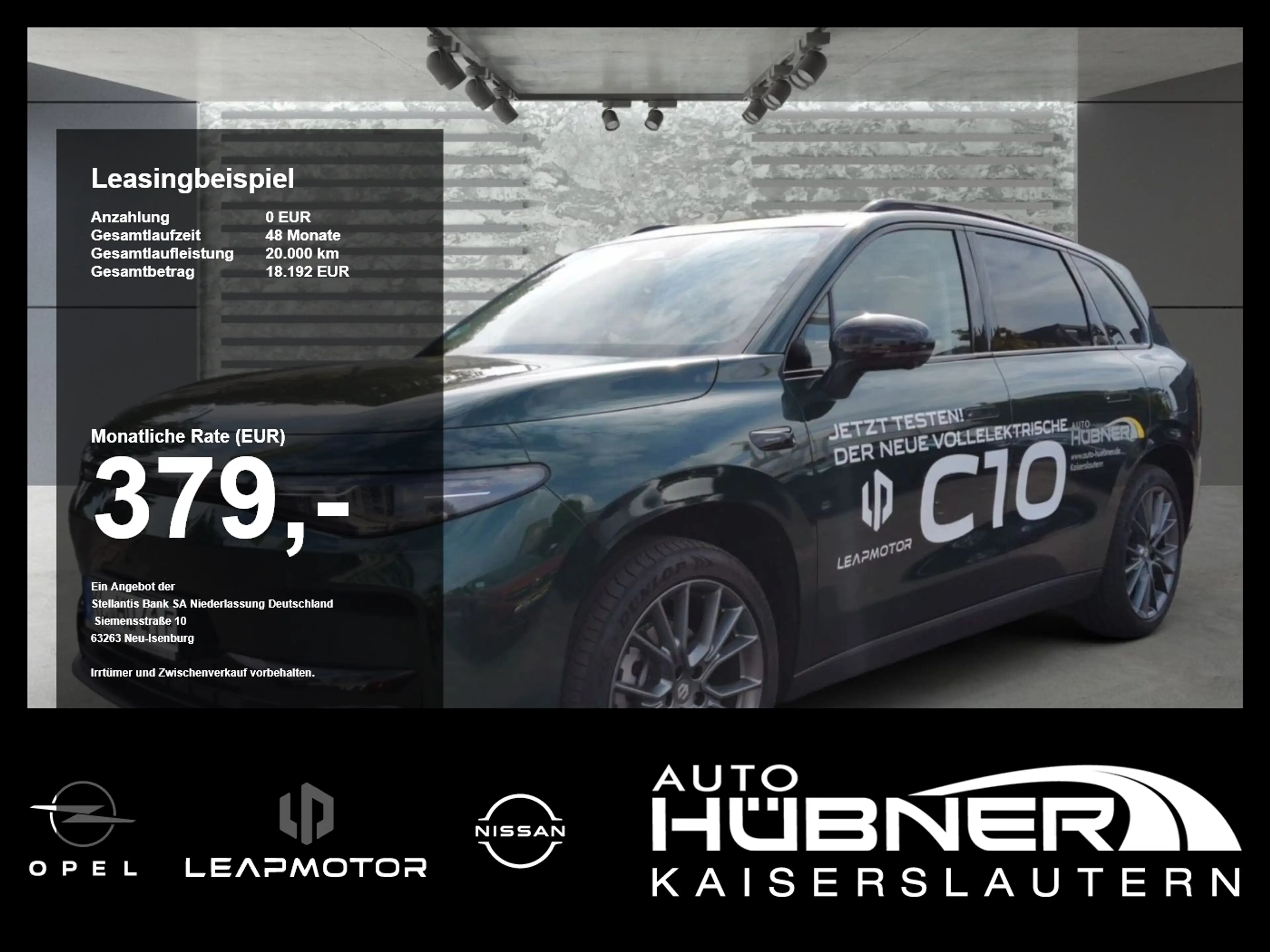 Leapmotor C10 Design *BEISPIELBILDER*|Navi|360|Sitzheizung