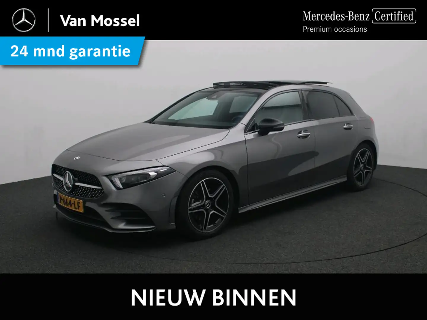 Mercedes-Benz A 180 Business Solution AMG Panorama Dak / Keyless / Sfe Grau - 1