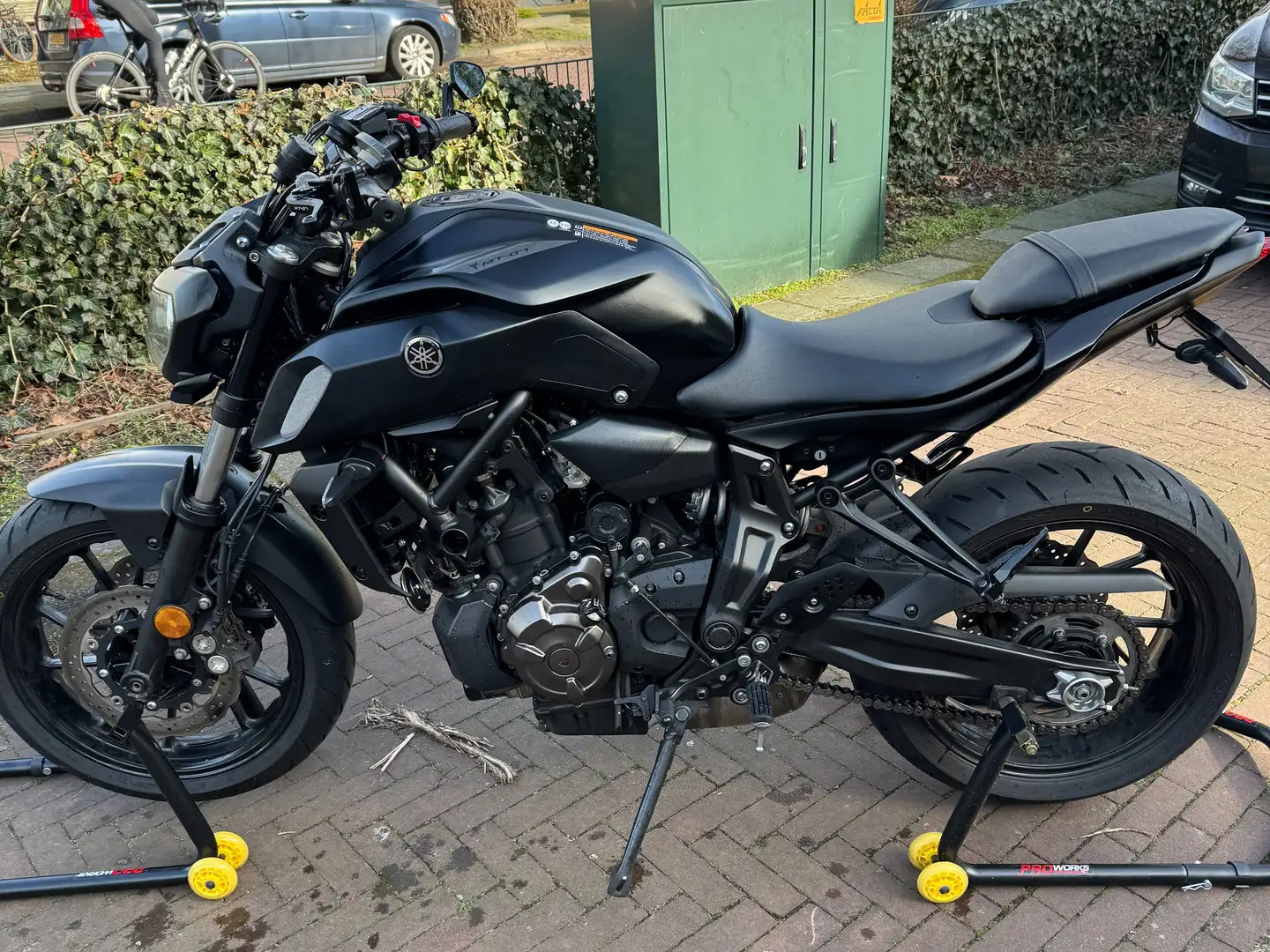 Yamaha MT-07 A2 35KW Akrapovic Zwart - 2