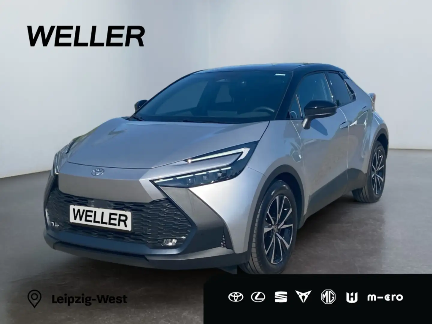 Toyota C-HR 2.0 Hybrid Team D *LED*ACC*CarPlay*CAM*SHZ* srebrna - 1