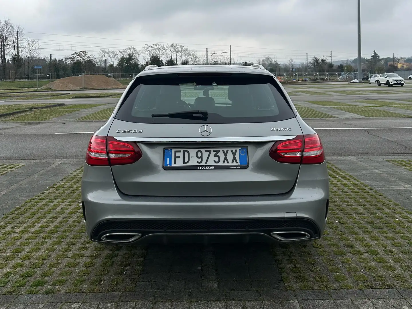Mercedes-Benz C 250 C SW 250 d (bt) Premium 4matic auto Grigio - 1