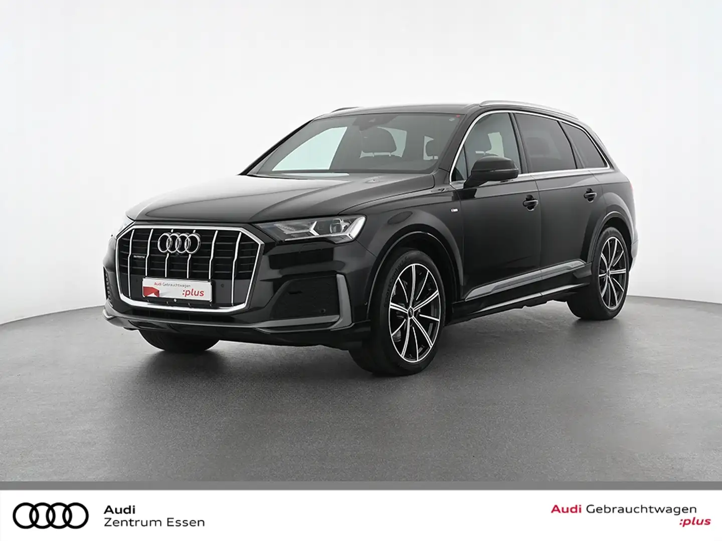 Audi Q7 50 TDI quattro S-LINE TIPTRONIC LED NAV SHZ RÜFA Schwarz - 1