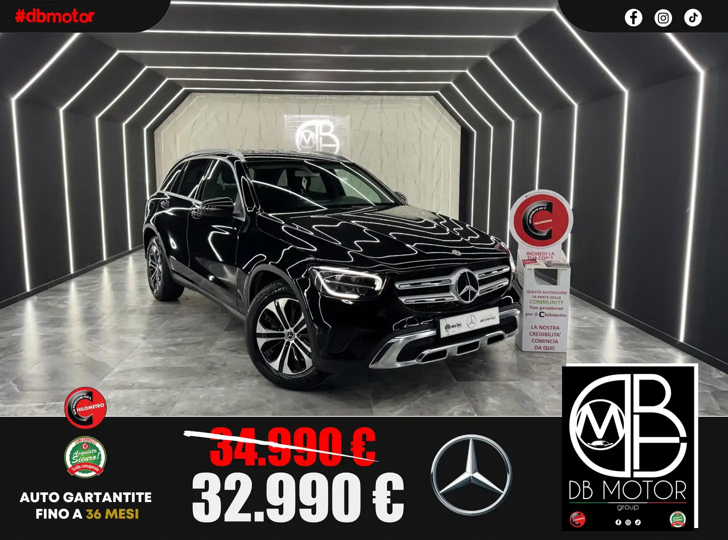 Mercedes-Benz GLC 200 GLC 200 d Business 4matic auto Negro - 1