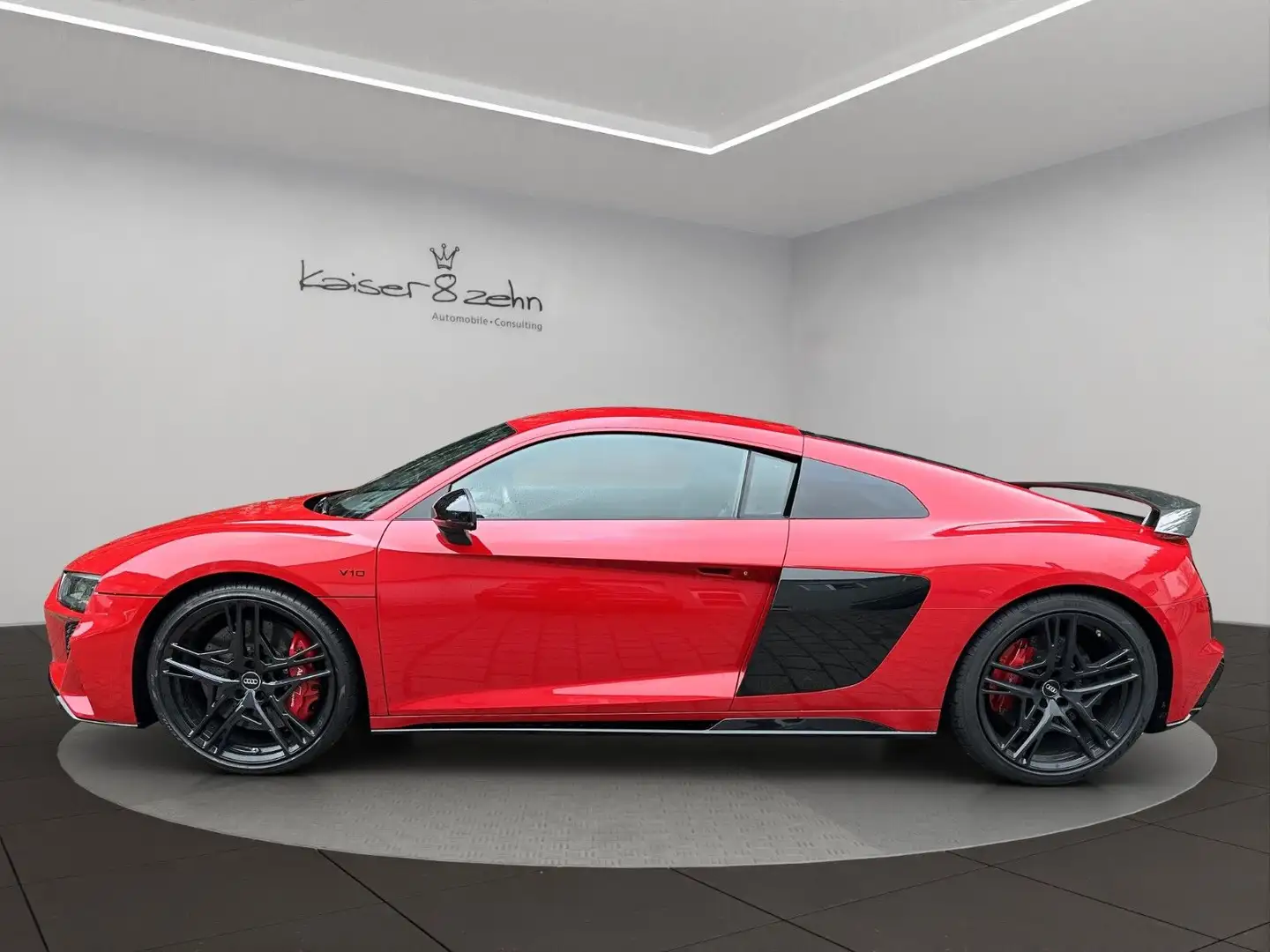 Audi R8 5.2 FSI performance S tronic quattro Rouge - 2