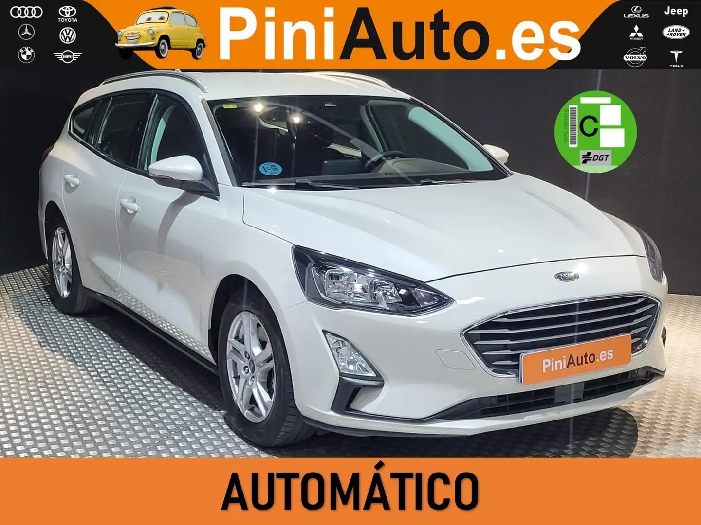 Ford Focus 1.0 Ecoboost Trend+ Aut. 125 Weiß - 1