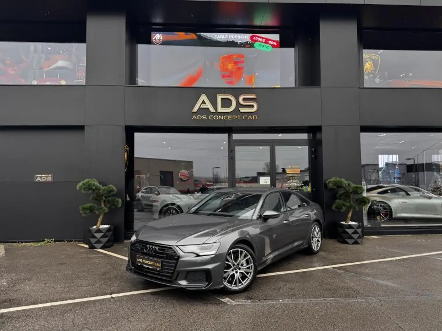 Audi A6 S-line Sedan Sport Quattro 3.0L 340CV Gris - 1