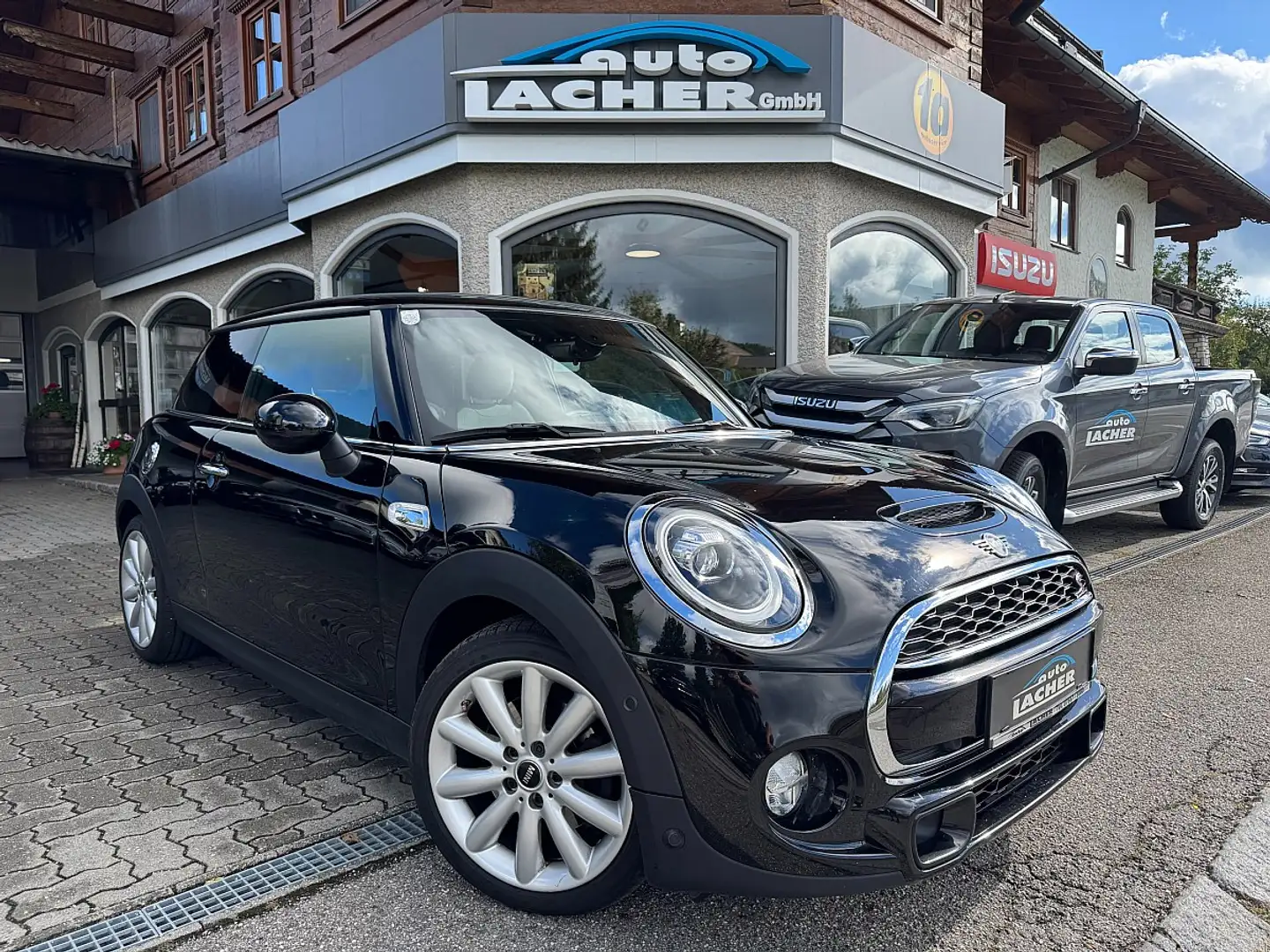MINI Cooper S Aut*LED*Teilleder* Noir - 1