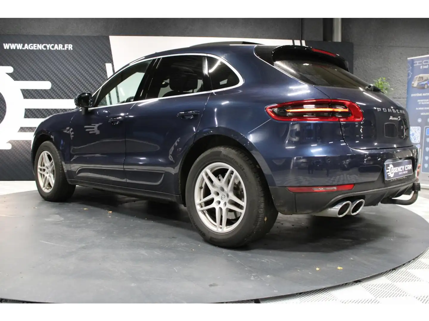 Porsche Macan Macan S 3.0 V6 Diesel boite PDK PH 1 parfait etat et suivi complet Bleu - 2