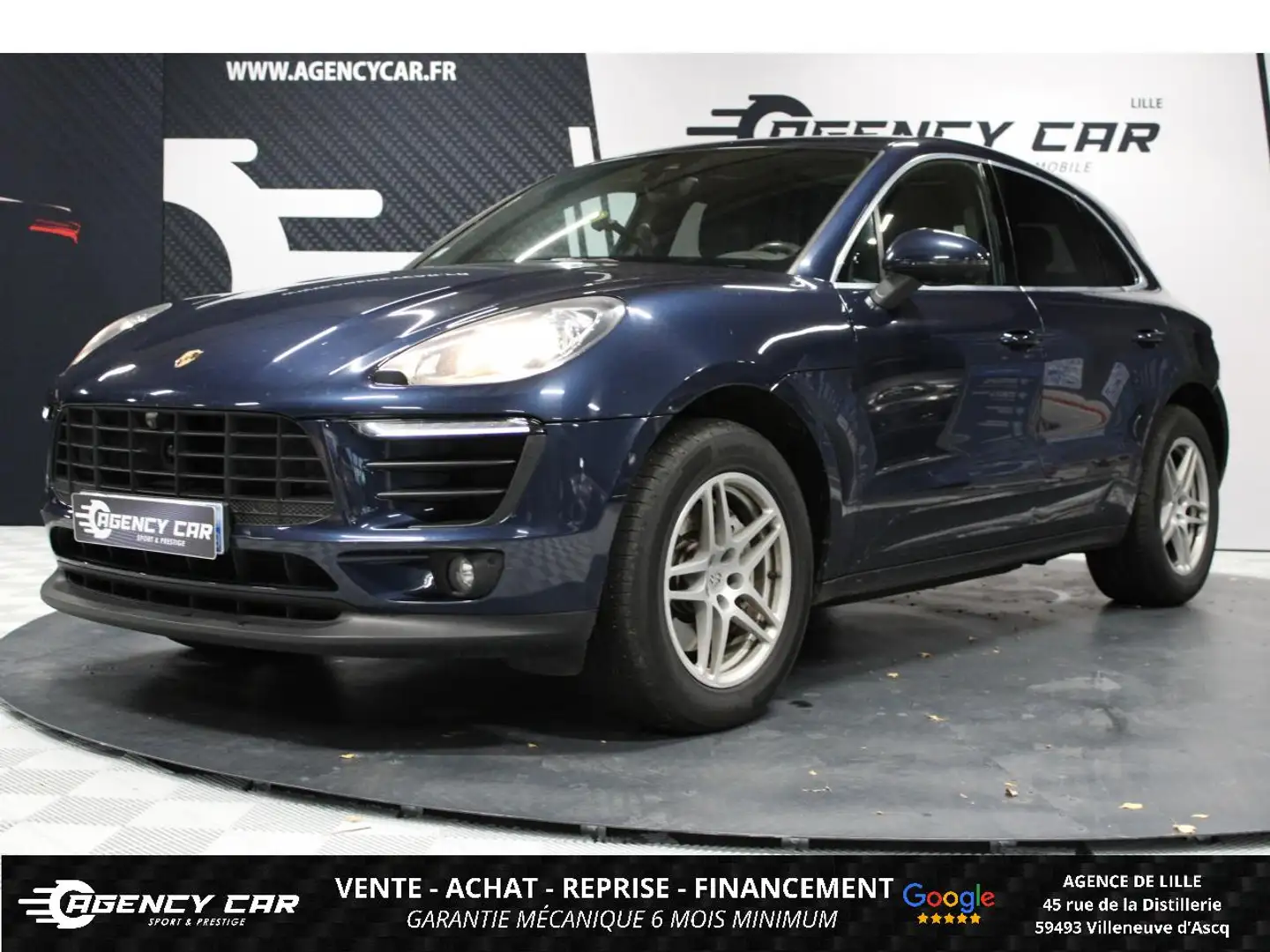 Porsche Macan Macan S 3.0 V6 Diesel boite PDK PH 1 parfait etat et suivi complet Bleu - 1