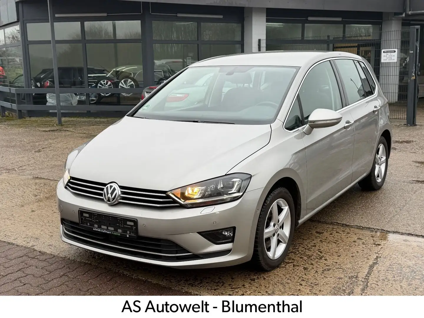 Volkswagen Golf Sportsvan VII Highline *SCHECKHEFT*1.HAND* Silber - 1